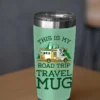 Road Trip Tumbler: Durable Travel Mug for Hot and Cold Drinks on the Go - Image 3