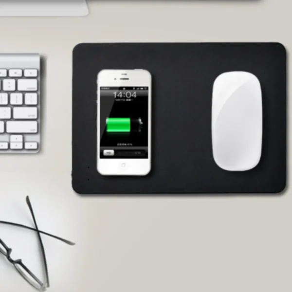 Superpower Pad 2-in-1: Wireless iPhone Charger and Mouse Pad Combo