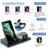 Magnetic Power Tiles 4-in-1 Wireless Charging Station: Multi-Device Charger with Fast and Secure Charging - Image 3