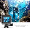 4K Waterproof UHD WiFi Camera with RF Remote and Accessories: Ultimate All-Digital Imaging Kit - Image 8