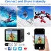 4K Waterproof UHD WiFi Camera with RF Remote and Accessories: Ultimate All-Digital Imaging Kit - Image 5