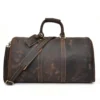 Handcrafted Leather Duffle Bag - The Bjarke Weekender: Premium Travel Companion - Image 3