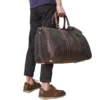 Handcrafted Leather Duffle Bag - The Bjarke Weekender: Premium Travel Companion - Image 2