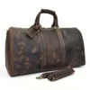 Handcrafted Leather Duffle Bag - The Bjarke Weekender: Premium Travel Companion - Image 11