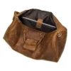 Handcrafted Leather Duffle Bag - The Bjarke Weekender: Premium Travel Companion - Image 13