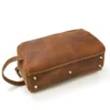 Genuine Leather Toiletry Bag - The Wanderer: Stylish and Durable Travel Organizer - Image 8