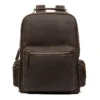 Vintage Leather Backpack - The Langley: Classic and Durable Travel Companion - Image 3