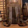 Vintage Leather Backpack - The Langley: Classic and Durable Travel Companion - Image 6