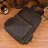 Vintage Leather Backpack - The Langley: Classic and Durable Travel Companion - Image 13