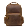 Vintage Leather Backpack - The Langley: Classic and Durable Travel Companion - Image 20