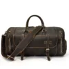 Handmade Leather Duffle Bag - The Bard Weekender: Premium Travel Companion - Image 3