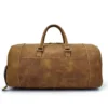 Handmade Leather Duffle Bag - The Bard Weekender: Premium Travel Companion - Image 2