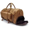 Handmade Leather Duffle Bag - The Bard Weekender: Premium Travel Companion - Image 9