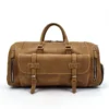 Handmade Leather Duffle Bag - The Bard Weekender: Premium Travel Companion - Image 10