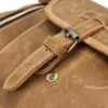 Handmade Leather Duffle Bag - The Bard Weekender: Premium Travel Companion - Image 16