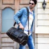 Handmade Leather Duffle Bag - The Bard Weekender: Premium Travel Companion - Image 19