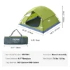 Vevor 3-Person Lightweight Camping Tent for Easy Outdoor Adventures - Image 6