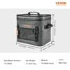 Vevor Soft Cooler Bag: Ultimate Insulated Portable Cooler for Outdoor Adventures and Travel - Image 6