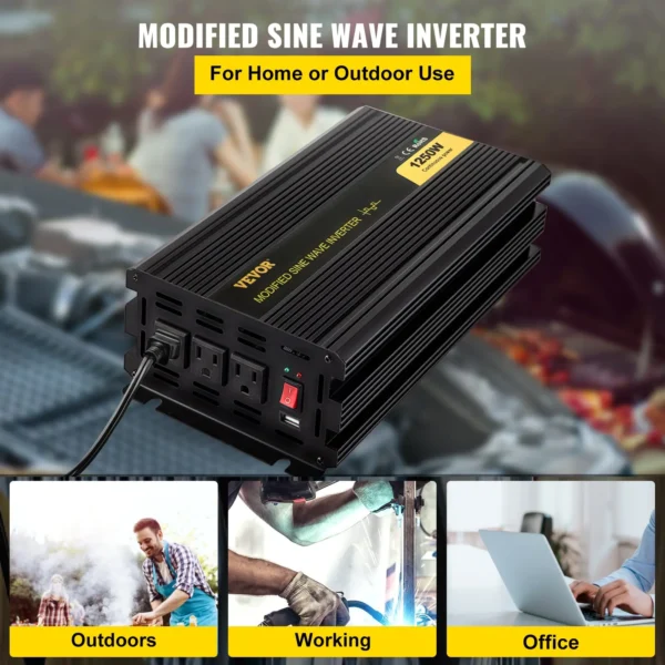 Vevor High-Efficiency Power Inverter for Reliable Off-Grid Power Solutions