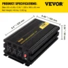 Vevor High-Efficiency Power Inverter for Reliable Off-Grid Power Solutions - Image 6