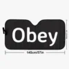 Obey Windshield Sun Shade: Premium Protection Against Heat and UV for Your Vehicle - Image 3