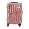 Biggdesign Moods Up 3-Piece Hard Luggage Set with Spinner Wheels - Rosegold Travel Suitcases - Image 2