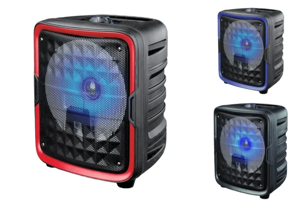 Supersonic 8" Bluetooth Speaker with True Wireless Technology: Powerful, Portable Sound