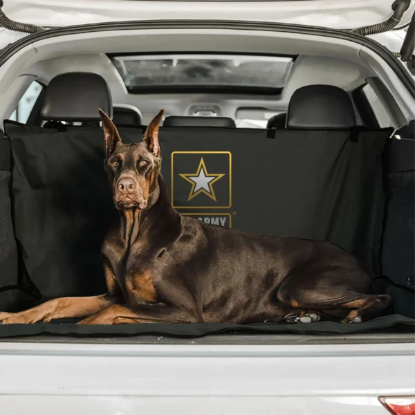 US Army licensed SUV Cargo Pet Cover: Durable and Waterproof Protection for Your Vehicle's Interior