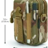 Tactical MOLLE Pouch & Waist Bag: Versatile Gear for Hiking & Outdoor Adventures - Image 52