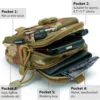 Tactical MOLLE Pouch & Waist Bag: Versatile Gear for Hiking & Outdoor Adventures - Image 53