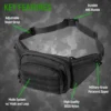 Tactical Waist Bag & MOLLE EDC Pouch: Durable Outdoor Gear for Hiking & Camping - Image 7