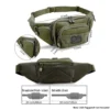 Tactical Waist Bag & MOLLE EDC Pouch: Durable Outdoor Gear for Hiking & Camping - Image 14