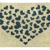 Hearts Outdoor Coir Doormat: 18" x 30" Durable Natural Fiber Welcome Mat for Entryways - Image 2