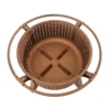 Sunjoy 30-Inch Outdoor Wood-Burning Fire Pit: Durable Steel Fire Bowl for Backyard Warmth & Ambiance - Image 3