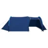 Waterproof 4-Person Camping Tent - Navy Blue & Light Blue, Durable Outdoor Shelter for All Weather - Image 3