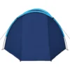 Waterproof 4-Person Camping Tent - Navy Blue & Light Blue, Durable Outdoor Shelter for All Weather - Image 4