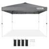 VEVOR 10x10 ft Pop Up Canopy Tent: Waterproof & Sun Shelter with Portable Roller Bag & Sandbags - Image 9