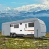 VEVOR Travel Trailer Cover: 18-20' Waterproof & Windproof 4-Layer RV Cover with Storage Bag - Image 7