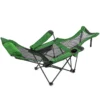 VEVOR Green Folding Camp Chair with Footrest: Reclining Lounge Chair for Camping & Fishing - Image 9