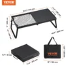 VEVOR Folding Campfire Grill: Portable 22.4'' Heavy Duty Steel Mesh Grate for Outdoor Cooking - Includes Legs & Carrying Bag - Image 6