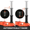 VEVOR 3 Ton Electric Car Jack: Hydraulic Lift with Tire Inflator & Wrench for Emergency Tire Changes - Image 3