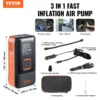 VEVOR Portable Tire Inflator: 30s Dual-Cylinder Air Compressor with LCD & Auto Shut-Off, 12000mAh - Image 6