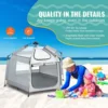 VEVOR Portable Baby Playpen with Canopy: Lightweight Pop-Up Play Yard for Indoor/Outdoor Use - Image 5