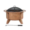 Sunjoy 30-Inch Outdoor Wood-Burning Fire Pit: Durable Steel Fire Bowl for Backyard Warmth & Ambiance - Image 17