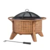 Sunjoy 30-Inch Outdoor Wood-Burning Fire Pit: Durable Steel Fire Bowl for Backyard Warmth & Ambiance - Image 18