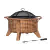Sunjoy 30-Inch Outdoor Wood-Burning Fire Pit: Durable Steel Fire Bowl for Backyard Warmth & Ambiance - Image 19