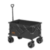 VEVOR Collapsible Folding Wagon: Heavy Duty All-Terrain Cart with 220L Capacity & Drink Holders - Image 8