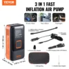 VEVOR Portable Tire Inflator: 30s Dual-Cylinder Air Compressor with LCD & Auto Shut-Off, 12000mAh - Image 16