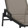 Modern Outdoor Chaise Lounge Chair with Arms: Stylish and Comfortable Seating for Patio & Garden - Image 2