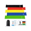 Flex and Stretch – Set of 5 Resistance Bands | Durable Latex Exercise Bands for Strength Training & Home Workouts - Image 2